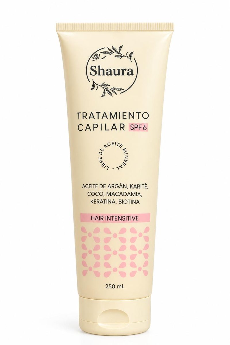 Termoprotector Shaura, Tratamiento capilar SPF 6 · 250 ml